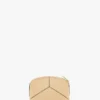 Victoria mini travel pouch in peach grained leather Victoria mini travel pouch in peach grained leather