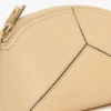Victoria mini travel pouch in peach grained leather Victoria mini travel pouch in peach grained leather
