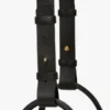 Victoria plia bag in black leather Victoria plia bag in black leather