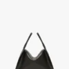 Victoria plia bag in black leather Victoria plia bag in black leather
