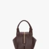 Victoria plia bag in burgundy leather Victoria plia bag in burgundy leather