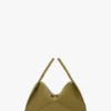 Victoria plia bag in cactus green leather Victoria plia bag in cactus green leather