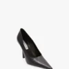 Victoria stiletto pump 100 in black leather Victoria stiletto pump 100 in black leather