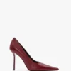 Victoria stiletto pump 100 in burgundy leather Victoria stiletto pump 100 in burgundy leather