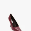 Victoria stiletto pump 100 in burgundy leather Victoria stiletto pump 100 in burgundy leather