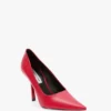 Victoria stiletto pump 100 in red leather Victoria stiletto pump 100 in red leather