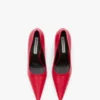 Victoria stiletto pump 100 in red leather Victoria stiletto pump 100 in red leather