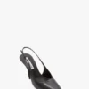 Victoria stiletto slingback 100 in black leather Victoria stiletto slingback 100 in black leather