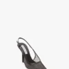 Victoria stiletto slingback 100 in black mesh Victoria stiletto slingback 100 in black mesh
