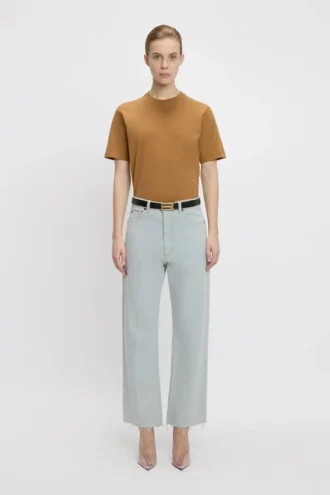 Victoria tee in wheat