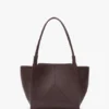 Victoria tote bag in burgundy leather Victoria tote bag in burgundy leather