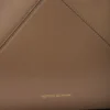 Victoria tote bag in dove grey leather Victoria tote bag in dove grey leather