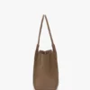Victoria tote bag in dove grey leather Victoria tote bag in dove grey leather