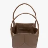 Victoria tote bag in dove grey leather Victoria tote bag in dove grey leather