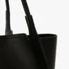 Victoria tote bag large in black leather Victoria tote bag large in black leather