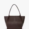 Victoria tote bag large in burgundy leather Victoria tote bag large in burgundy leather