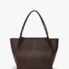 Victoria tote bag large in burgundy leather Victoria tote bag large in burgundy leather