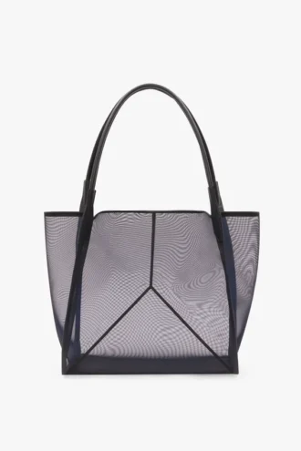Victoria tote bag large in navy mesh Victoria tote bag large in navy mesh