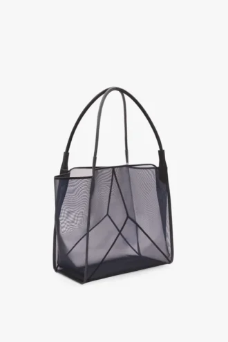 Victoria tote bag large in navy mesh Victoria tote bag large in navy mesh