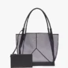 Victoria tote bag large in navy mesh Victoria tote bag large in navy mesh