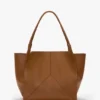 Victoria tote bag large in tan leather Victoria tote bag large in tan leather