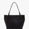 Victoria tote large in navy suede Victoria tote large in navy suede
