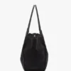 Victoria tote large in navy suede Victoria tote large in navy suede