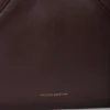 Victoria travel tote bag in burgundy leather Victoria travel tote bag in burgundy leather