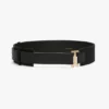 Wide dorian tuxedo belt in black Wide dorian tuxedo belt in black