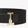 Wide dorian tuxedo belt in black Wide dorian tuxedo belt in black
