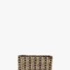 Woven dorian pouch in black Woven dorian pouch in black