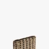Woven dorian pouch in black Woven dorian pouch in black